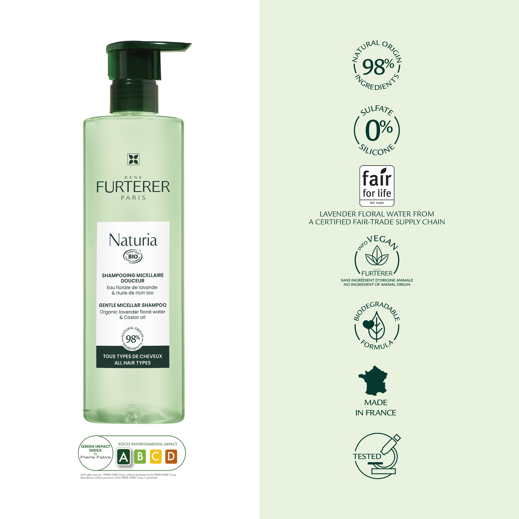 NATURIA Shampoo 1000ml カモミールシャンプー NATURIA Екстра ніжний міцелярний шампунь для щоденного